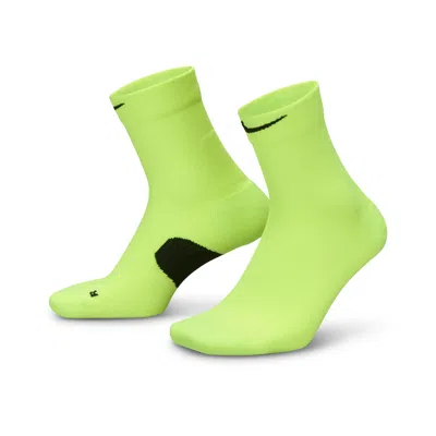 NIKE UNISEX MIDWEIGHT RUNNING MICRO CREW SOCKS (1 PAIR)