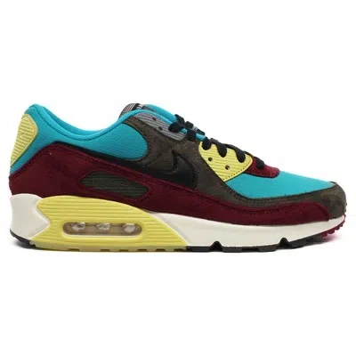 NIKE NIKE UNISEX TRAINER AIR MAX 90 NRG CASUAL LACE-UP LOW-TOP SUEDE LEATHER