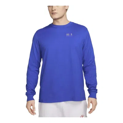 NIKE Nike U.S. Long Sleeve Ignite T-shirt 'Bright Bllue'
