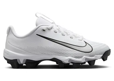 NIKE VAPOR SHARK 3 METALLIC SILVER SNEAKERS IN WHITE/WOLF GREY/BLACK