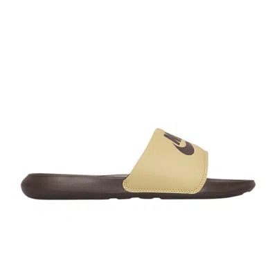 NIKE VICTORI ONE SLIDE 'WHEAT GRASS BAROQUE BROWN'