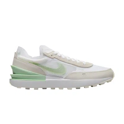 NIKE WAFFLE ONE 'DOUBLE SWOOSH - WHITE ENAMEL GREEN'