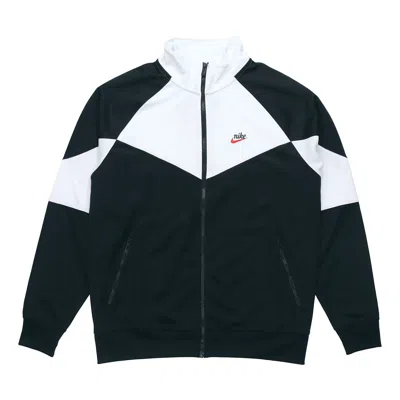 NIKE Nike Windrunner Sports Jacket Splicing Logo Casual Black