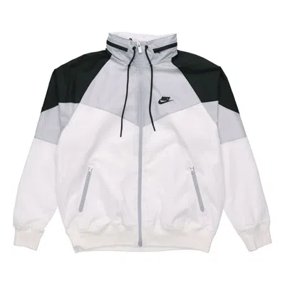 NIKE Nike Windrunner Sports Patchwork Jacket 'White'