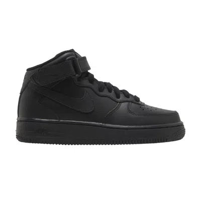 NIKE WMNS AIR FORCE 1 '07 MID 'TRIPLE BLACK'