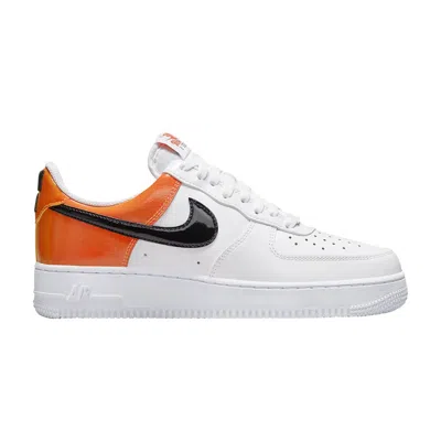 NIKE WMNS AIR FORCE 1 '07 'WHITE BRILLIANT ORANGE'