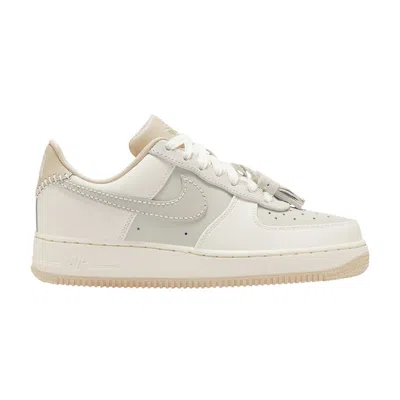 NIKE WMNS AIR FORCE 1 LOW 'LIGHT BONE SUEDE TASSELS'