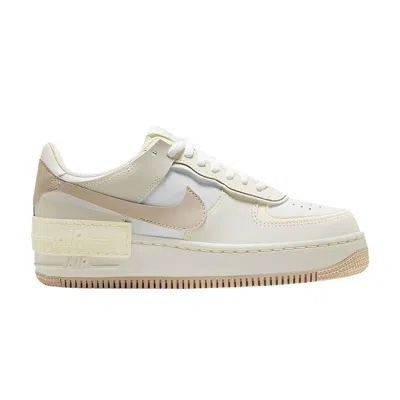 NIKE WMNS AIR FORCE 1 SHADOW 'WHITE FOSSIL STONE'