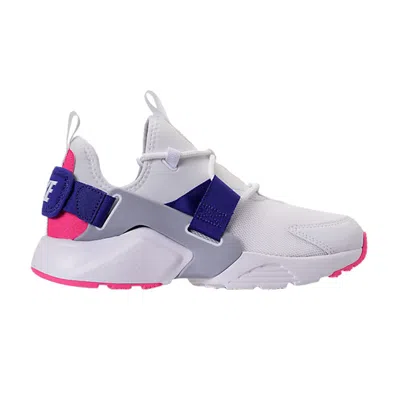 NIKE WMNS AIR HUARACHE CITY LOW 'WHITE HOT PUNCH BLUE'