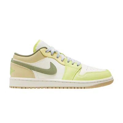 NIKE WMNS AIR JORDAN 1 LOW 'SAIL PALE CITRON'
