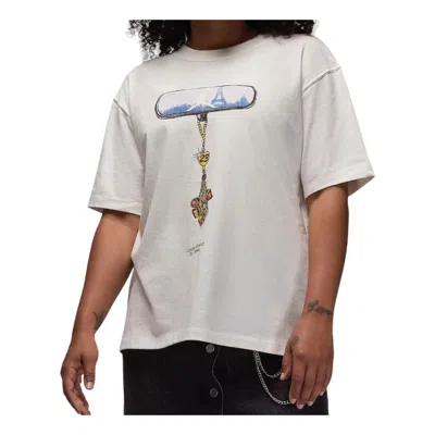 NIKE (WMNS) Air Jordan Girlfriend T-Shirt 'White'