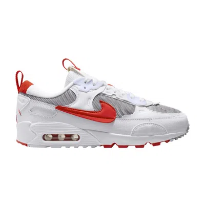 NIKE WMNS AIR MAX 90 FUTURA 'WHITE PICANTE RED'