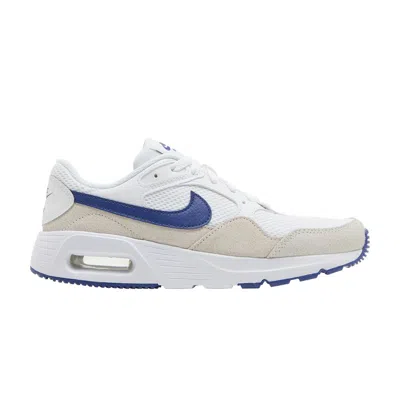 NIKE WMNS AIR MAX SC 'WHITE DEEP ROYAL BLUE'