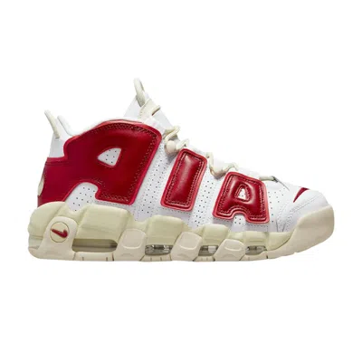 NIKE WMNS AIR MORE UPTEMPO 'WHITE RED SAIL'
