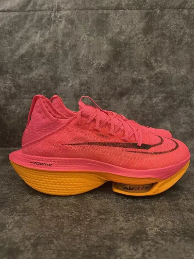 NIKE NIKE WMNS AIR ZOOM ALPHAFLY NEXT% 2 FLYKNIT RUNNING HYPER PINK DN3559-600 10.5