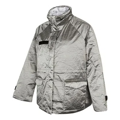 NIKE (WMNS) AS W Nike Sportswear TF Turf REVIVAL SHINE JKT Jacket GREY HAZE