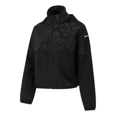 NIKE (WMNS) AS W NK Run DVN Reflective JKT Black
