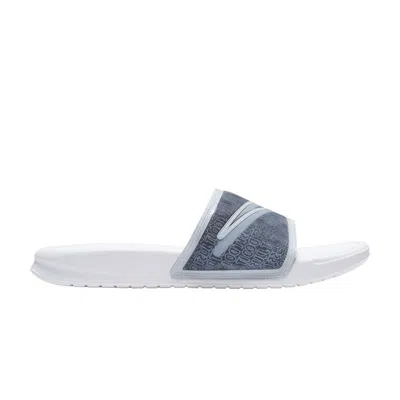 NIKE WMNS BENASSI LX SLIDE 'JUST DO IT - WHITE BLACK'