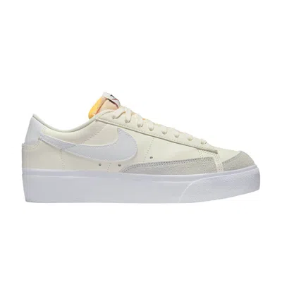 NIKE WMNS BLAZER LOW PLATFORM 'SAIL'