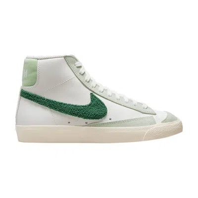 NIKE WMNS BLAZER MID '77 'CHENILLE SWOOSH - WHITE GORGE GREEN'