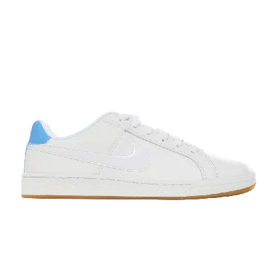 NIKE WMNS COURT ROYALE 'WHITE UNIVERSITY BLUE GUM'