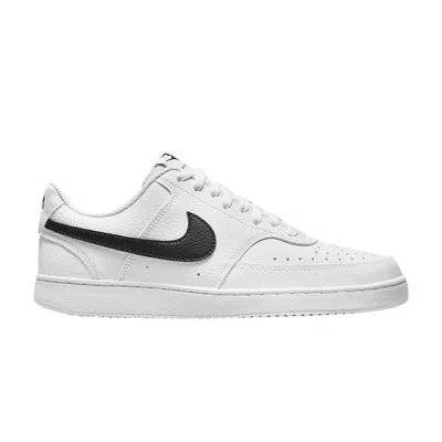 NIKE WMNS COURT VISION LOW NEXT NATURE 'WHITE BLACK'
