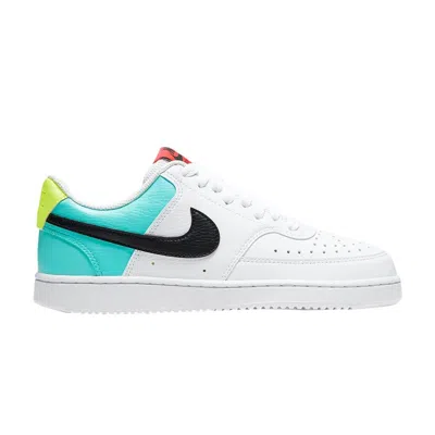 NIKE WMNS COURT VISION LOW 'WHITE MULTI'