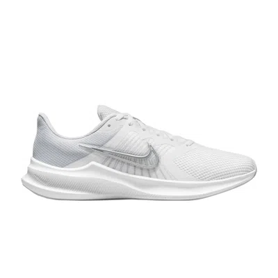 NIKE WMNS DOWNSHIFTER 11 'WHITE METALLIC SILVER'
