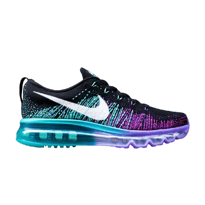 NIKE NIKE WMNS FLYKNIT AIR MAX 'BLACK PURPLE VENOM'