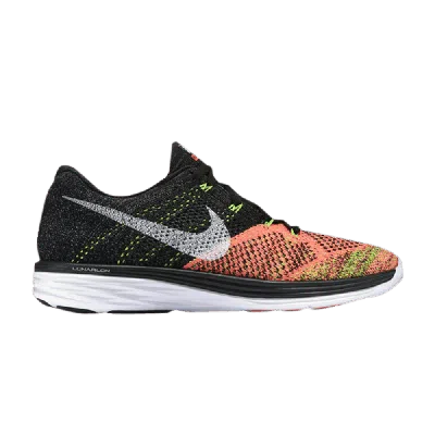 NIKE NIKE WMNS FLYKNIT LUNAR 3 'BLACK HOT LAVA'