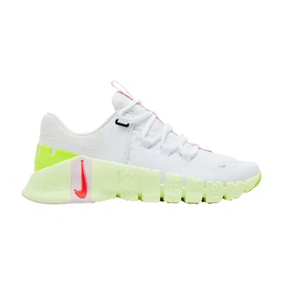 NIKE WMNS FREE METCON 5 'WHITE BARELY VOLT'