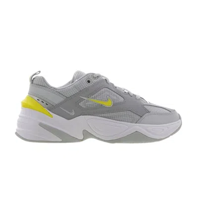 NIKE WMNS M2K TEKNO 'PURE PLATINUM DYNAMIC YELLOW'