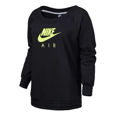 NIKE (WMNS) Nike Air Casual Loose Round Neck Pullover 'Black'