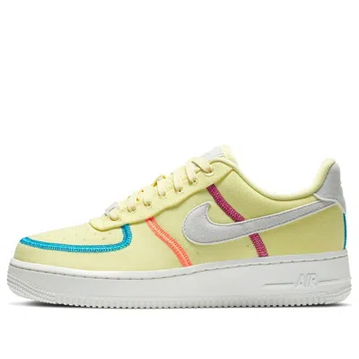 NIKE (WMNS) Nike Air Force 1 '07 Low LX 'Stitched Canvas - Life Lime'