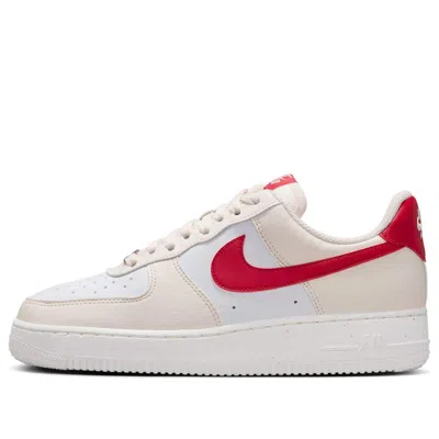 NIKE (WMNS) Nike Air Force 1 '07 Next Nature 'Pale Ivory University Red'