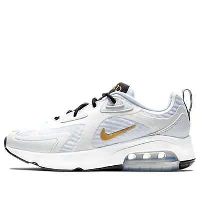 NIKE (WMNS) Nike Air Max 200 'White Metallic Gold'