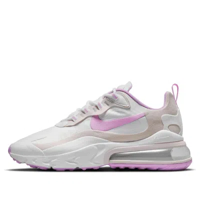 NIKE (WMNS) Nike Air Max 270 React 'White Fuchsia Glow Platinum Violet'