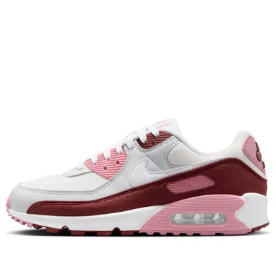 NIKE (WMNS) Nike Air Max 90 'Dark Team Red Platinum Tint'