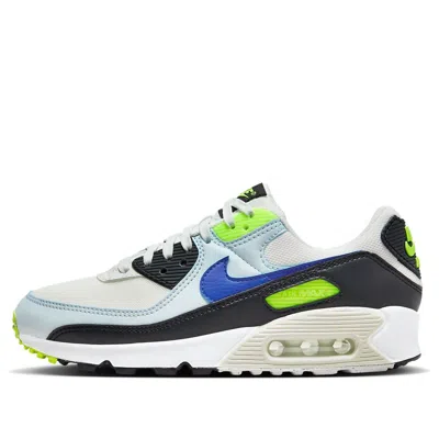 NIKE (WMNS) Nike Air Max 90 'White Volt Blue'