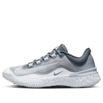 NIKE (WMNS) Nike Alpha Huarache Elite 4 Turf Softball Shoes 'Wolf Grey Pure Platinum'