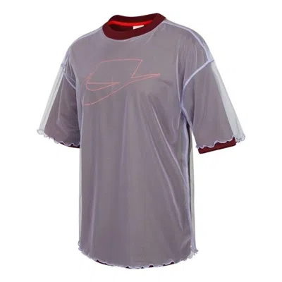 NIKE (WMNS) Nike As Sportswear Tulle Shortsleeve Tee Purple