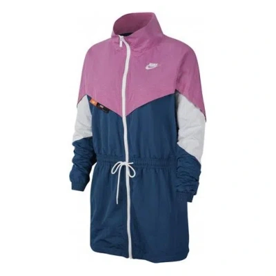 NIKE (WMNS) Nike AS W Nike Sportswear ICN CLSH Track JKT Jacket COSMIC FUCHSIA