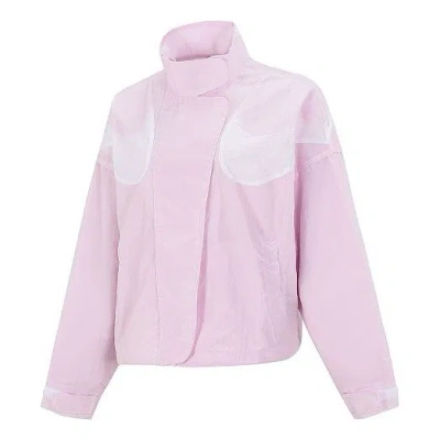 NIKE (WMNS) Nike AS W Nike Sportswear RPL SWSH WVN GX JKT Jacket Regal PINK