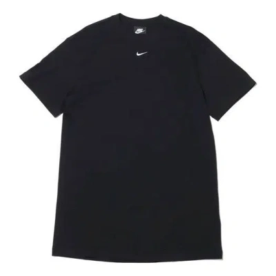 NIKE (WMNS) Nike As W Nsw Essntl Casual Sports Round Neck Short Sleeve Black Dress