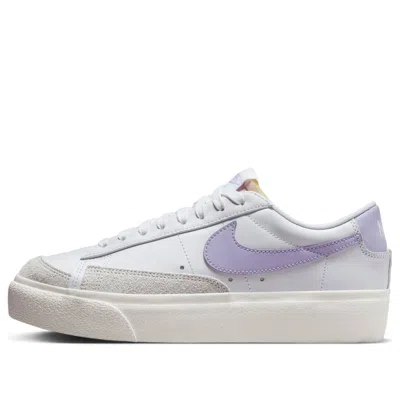 NIKE (WMNS) Nike Blazer Low Platform 'White Lilac Bloom'