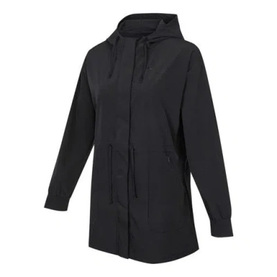 NIKE (WMNS) Nike Bliss Luxe elastic Woven Hooded Jacket Black