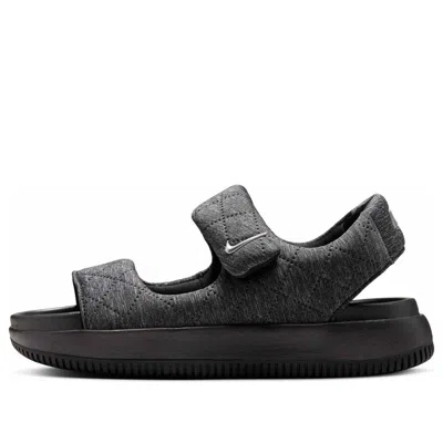 NIKE (WMNS) Nike Calm SE Sandals 'Black Metallic Silver'