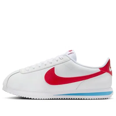 NIKE (WMNS) Nike Cortez Leather 'White Varsity Red Blue'