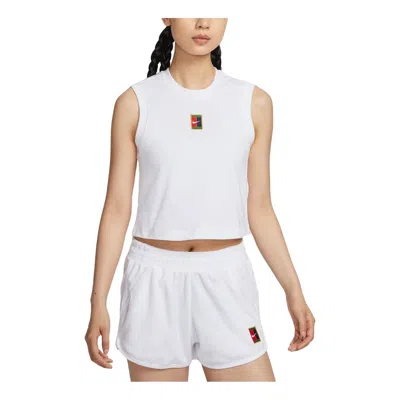 NIKE (WMNS) Nike Court Heritage Tennis Tank Asia Sizing 'White'