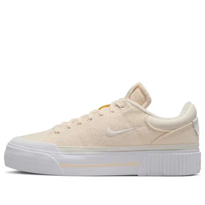 NIKE (WMNS) Nike Court Legacy Lift 'Light Ivory White'
